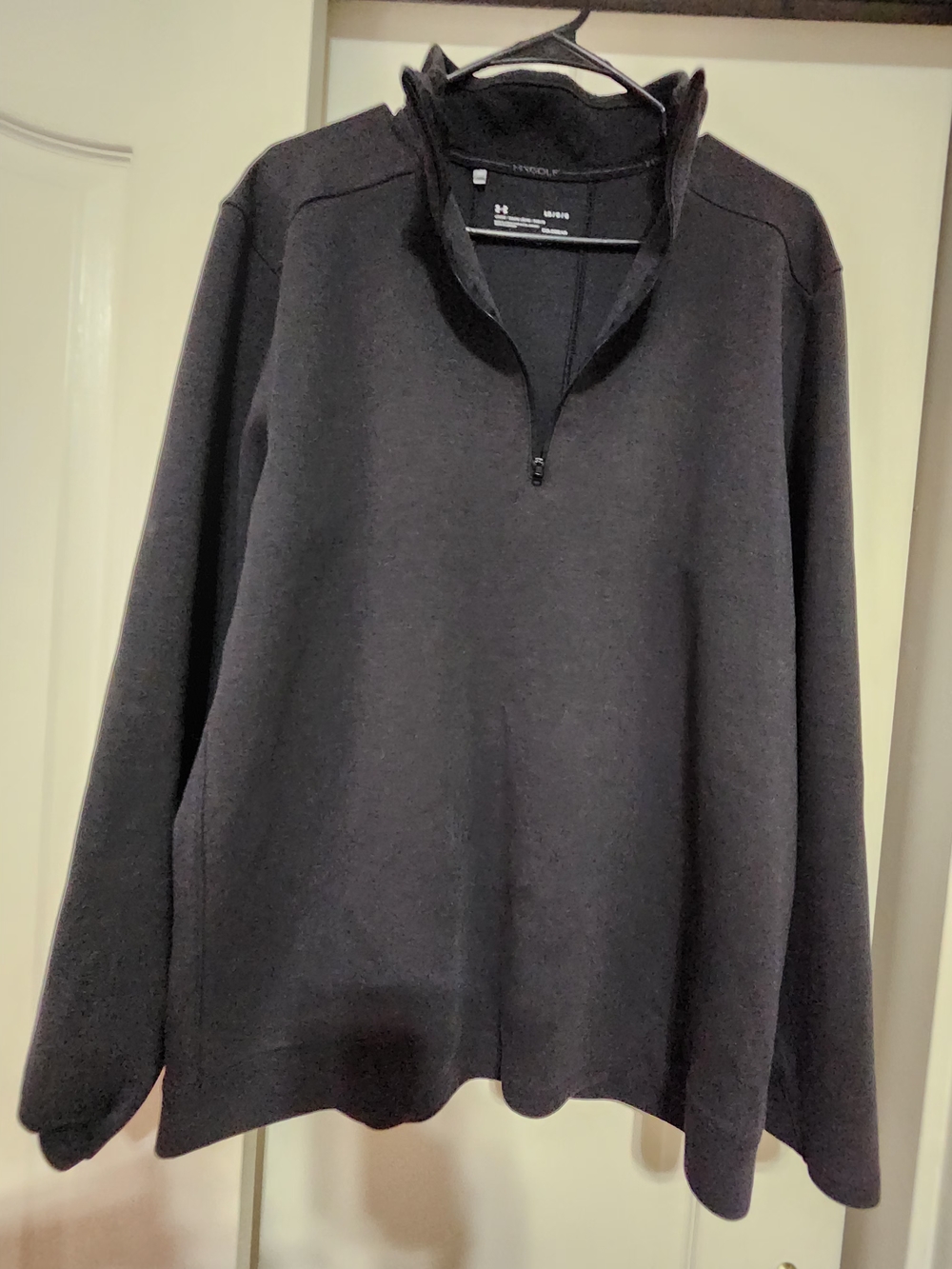 Under Armour Men's Black Quarter-Zip Sweater